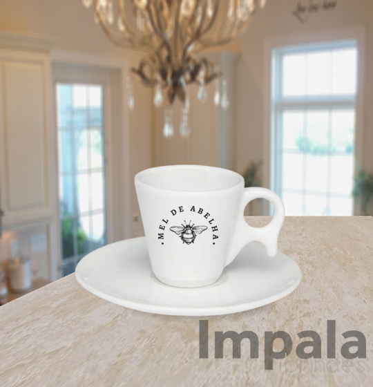 Xícara com Pires Genova 75ml